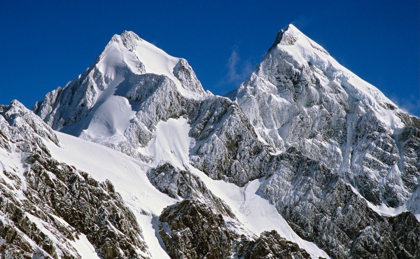 Mountains in Pukaki Area